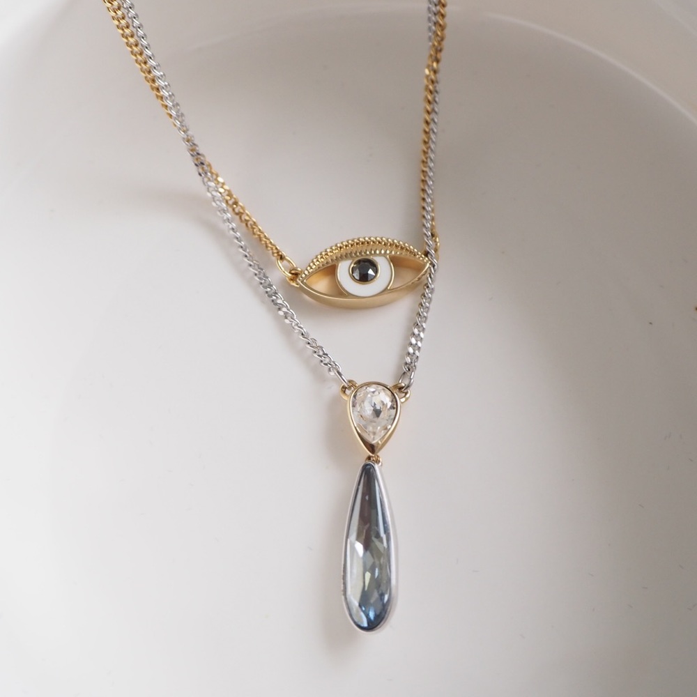 Swarovski Gipsy Layered Necklace